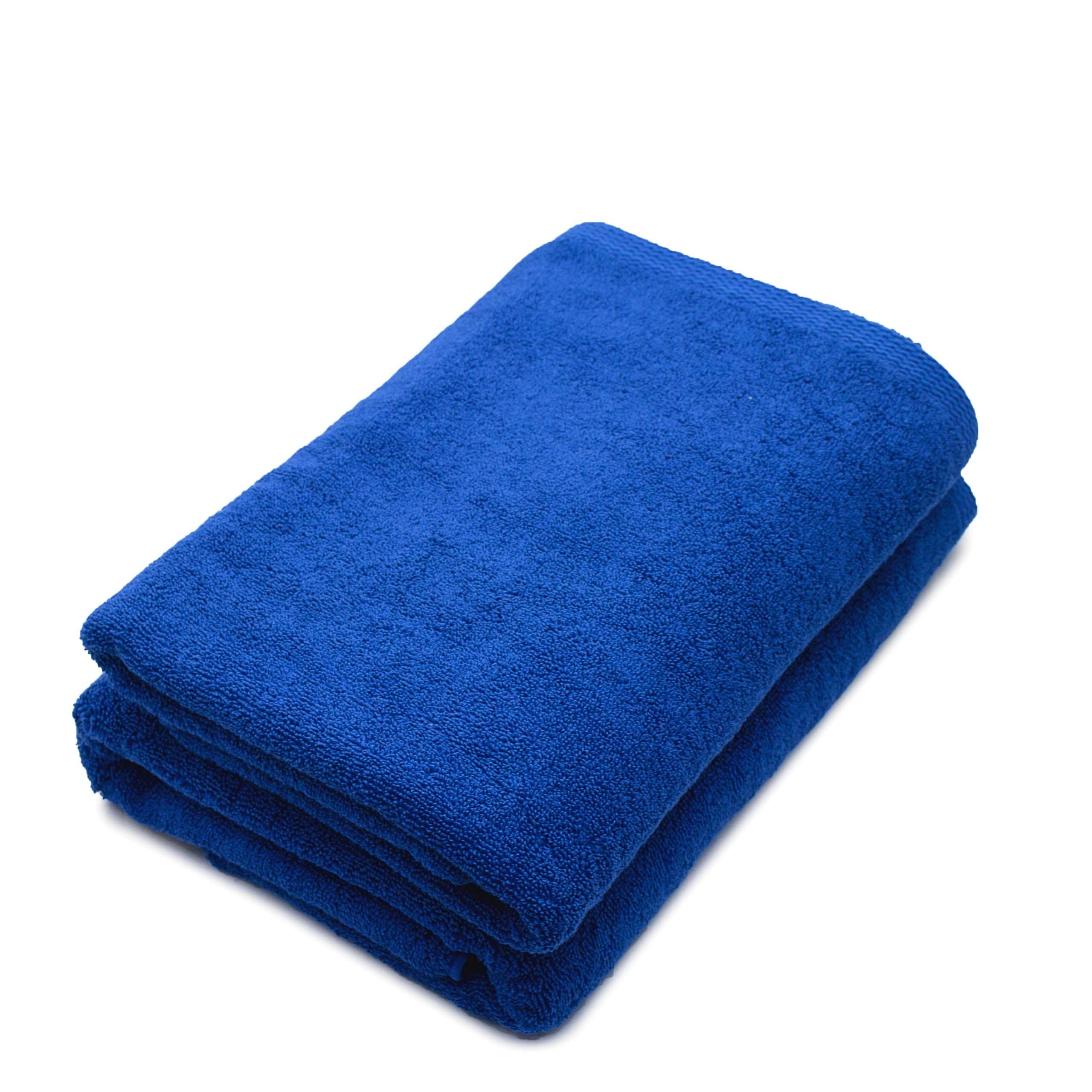 Set 2 prosoape de corp bumbac 100%, 600gsm, Somnart, 70x140cm, albastru