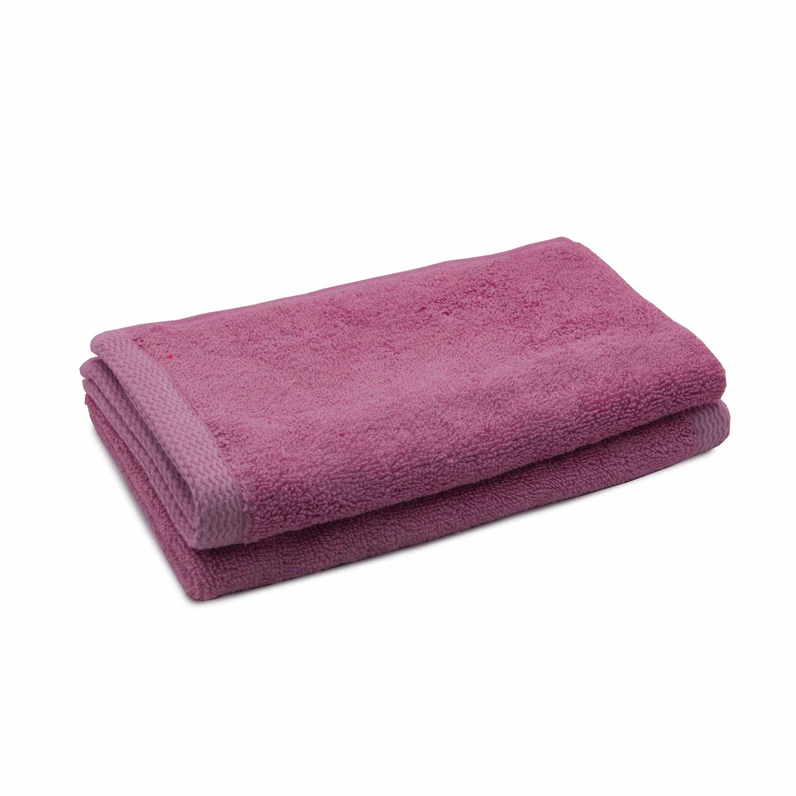 Set 2 prosoape maini bumbac 100%, 600gsm, Somnart, 30x50cm, roz