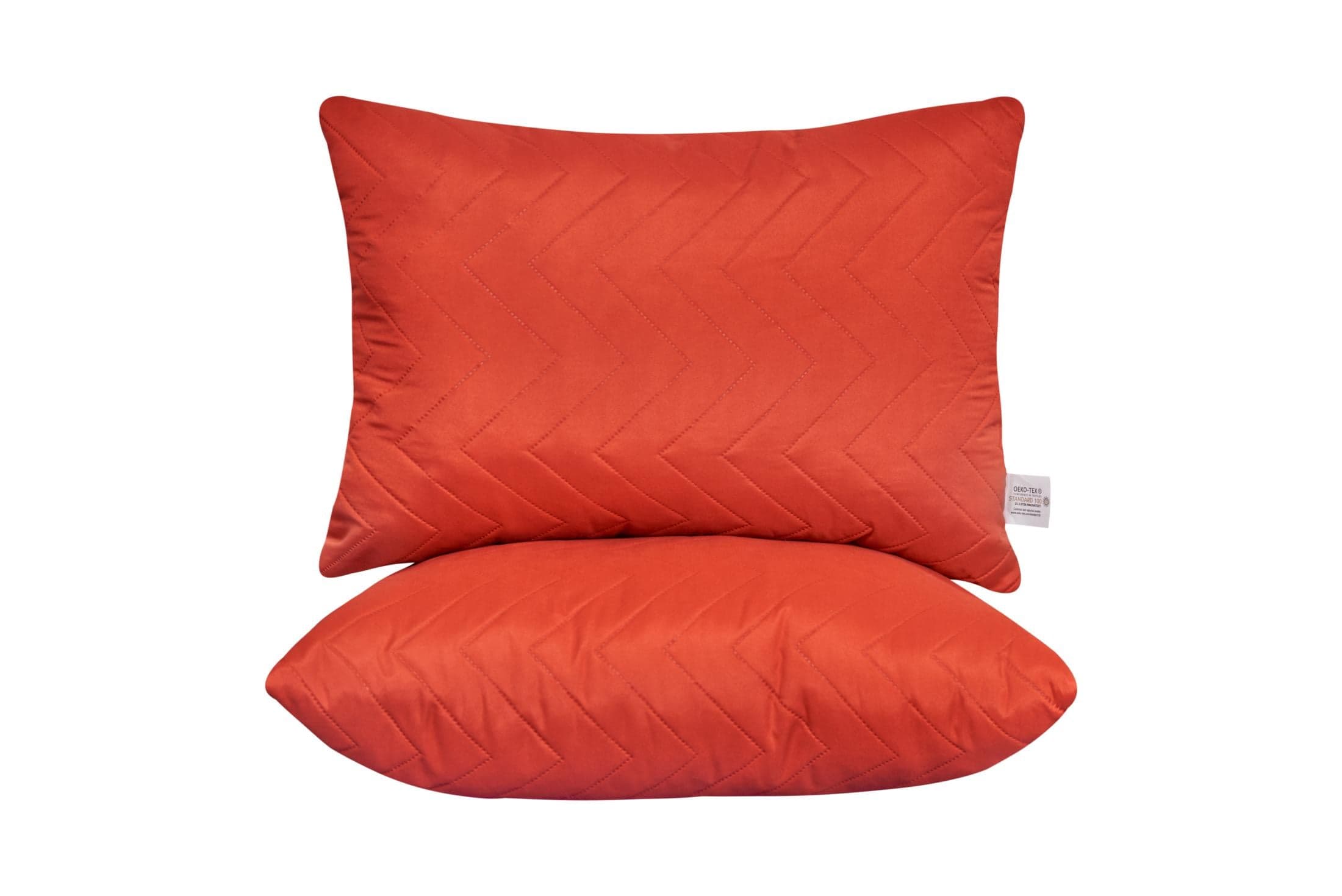 Set 2 Perne matlasate US, microfibra Rosie, 50x70 cm