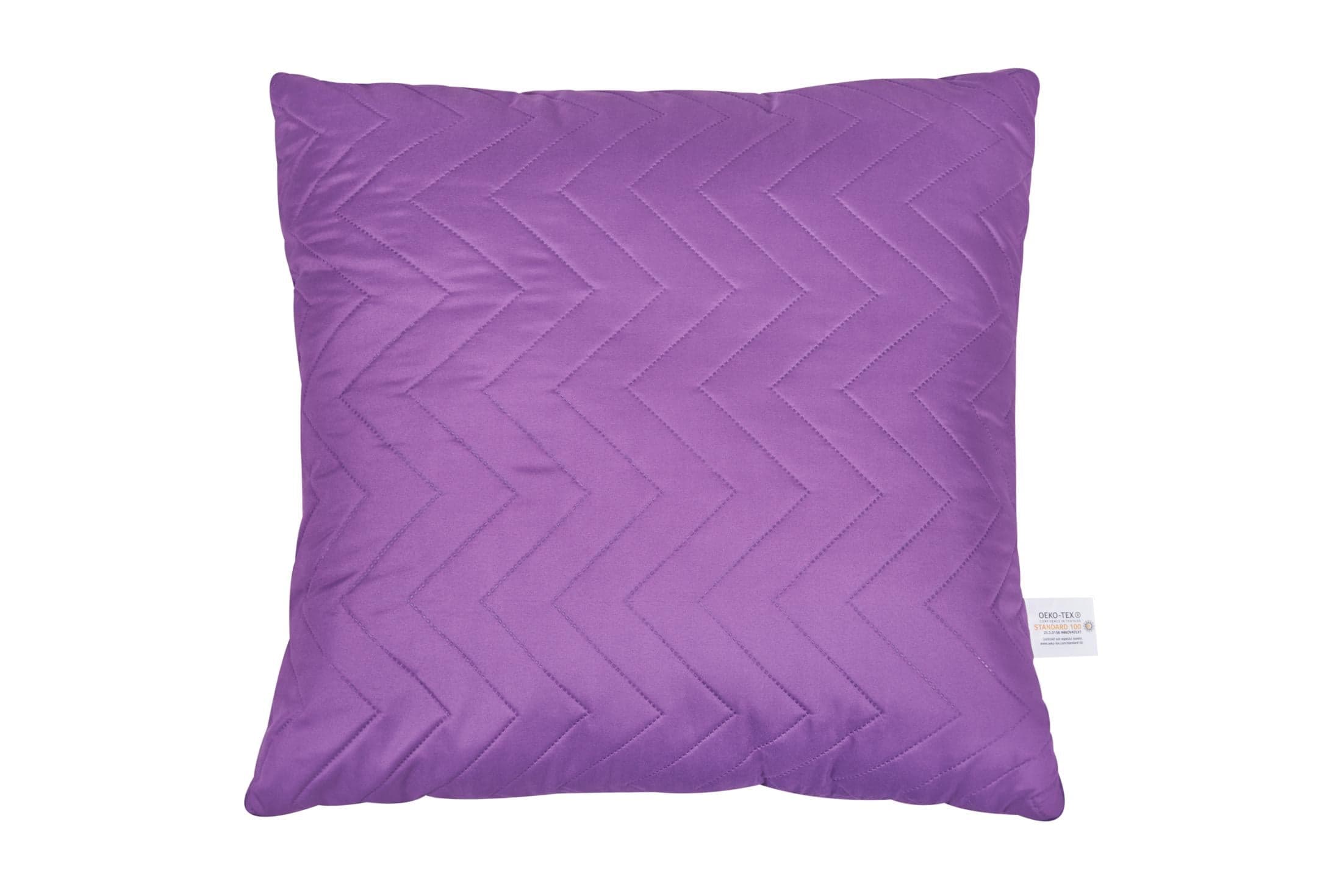 Perna matlasata US, microfibra Purple Magic, 60x60 cm