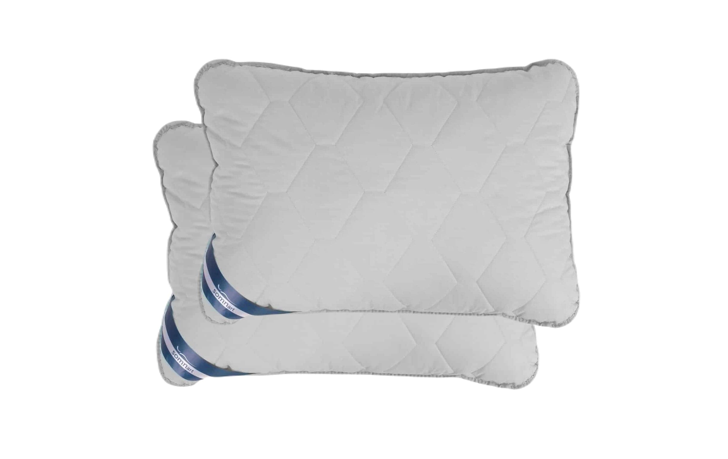 Set 2 Perne bumbac Somnart Bella 50x70 cm, gri