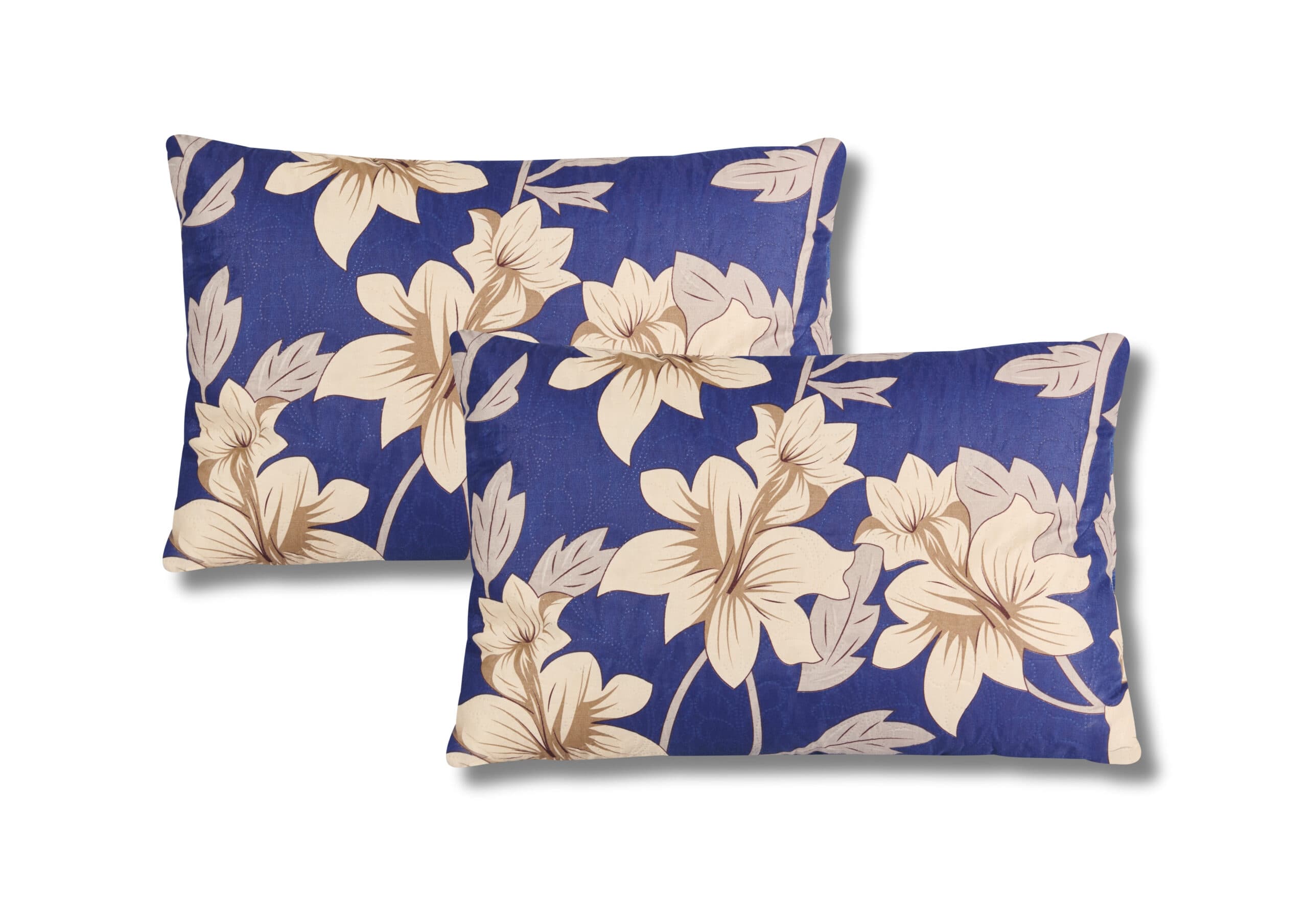 Set 2 Perne matlasate Belina, microfibra imprimata, 50x70 cm, Life Style